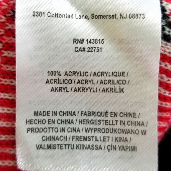 Chicago Bulls Christmas Holiday Winter Sweater Size M - Picture 6 of 10